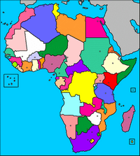 carte afrique